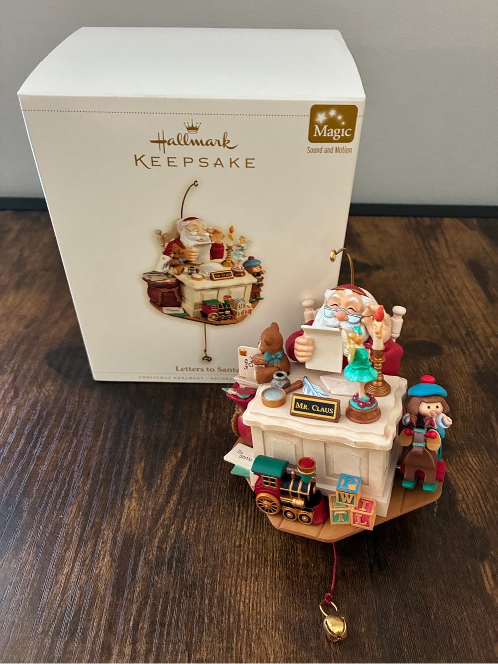 Hallmark 2006 “Letters to Santa” Magic Christmas Ornament NIB